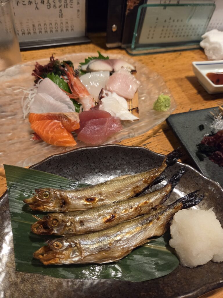 海鮮と地酒で幸せに酔えた  旭川の老舗居酒屋